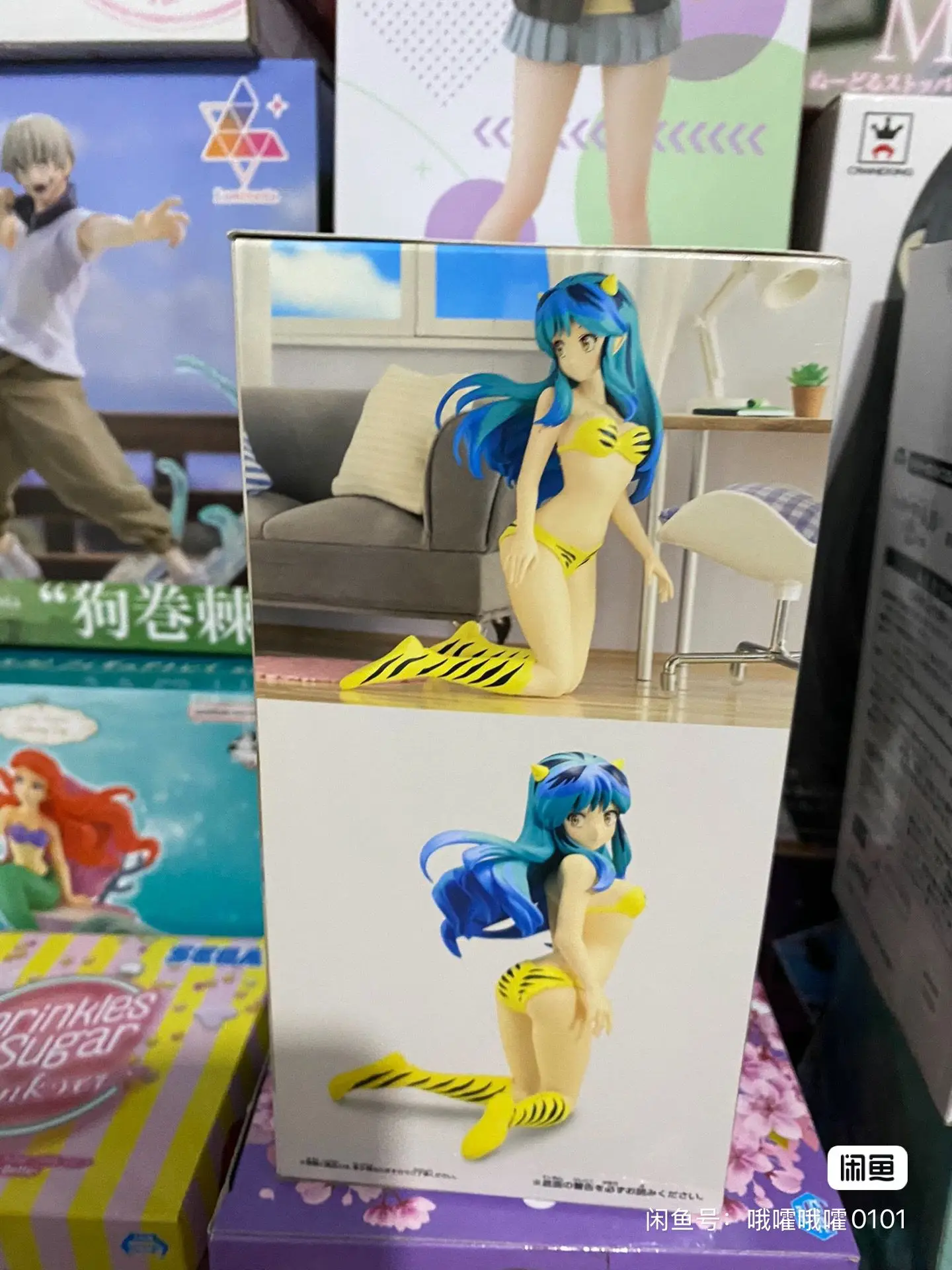 

Bandai оригинальные блестящие и гламурные Urusei Yatsura Lum Vol3 аниме экшн-коллекция модель украшения фигурки игрушки подарок на день рождения
