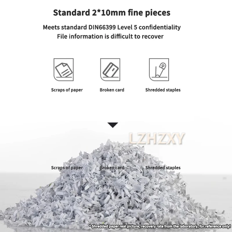 

Small Size A4 Shredder Grinder For Office Household Paper Cutter Mini Gear Electric Automatic Bill Shredder Office Electronics