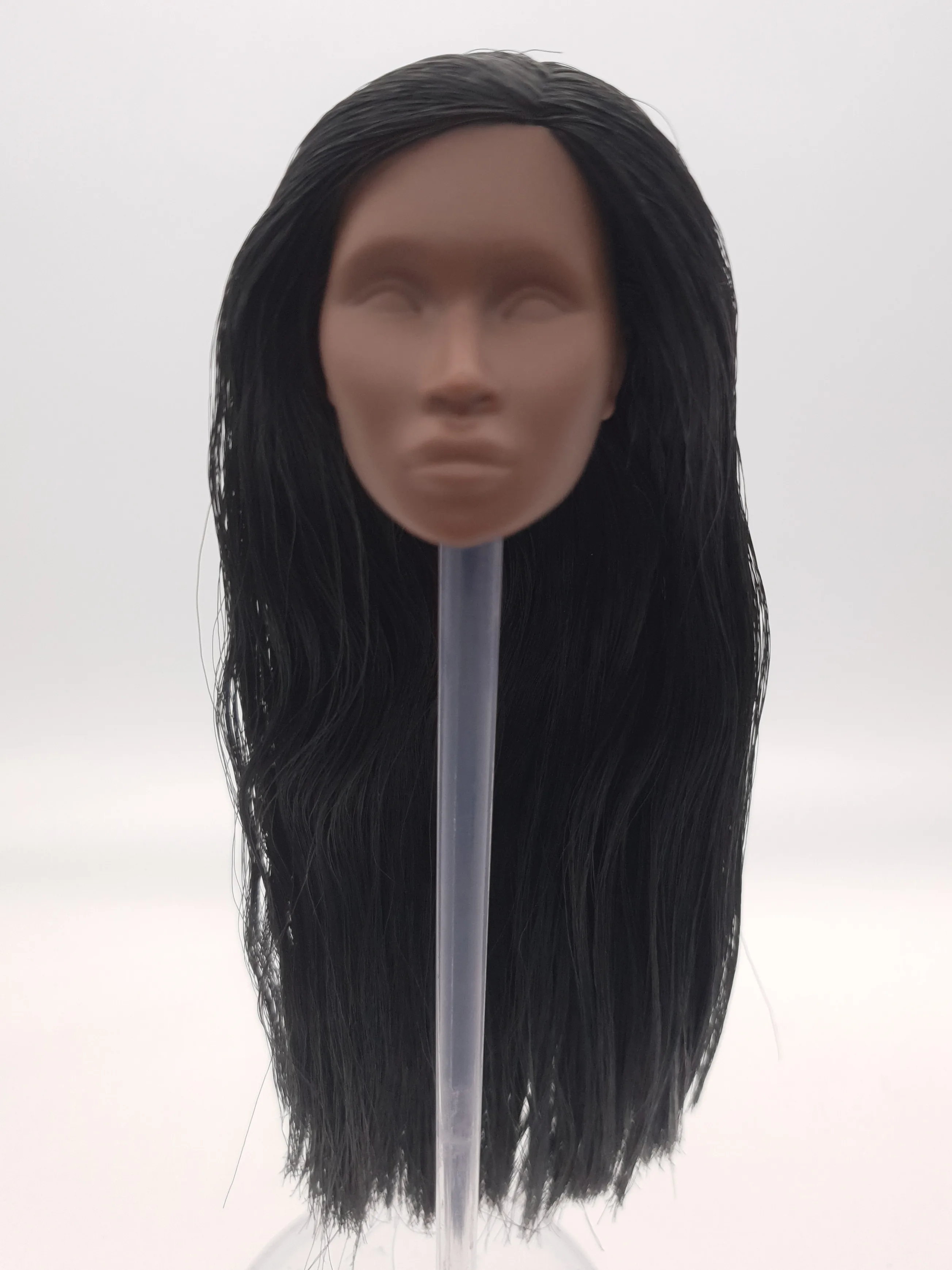 

Fashion Royalty Dark A Skin Adele Makeda Black Hair 1/6 Scale Integrity Doll Head