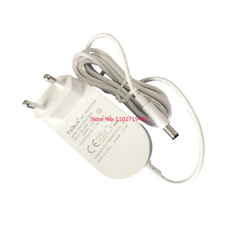 Power Adapter Met Eu Stekker Voor Roidmi F8 F8e Nex Draadloze Handheld Stofzuiger Oplader Vervanging Reserveonderdelen Accessoires