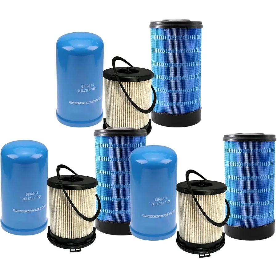 مجموعة تغيير الزيت PM 119965 فلتر الوقود 119959 فلتر الزيت 119955 فلتر الهواء المتوافق مع Thermo King Precedent S600M S600 C600M