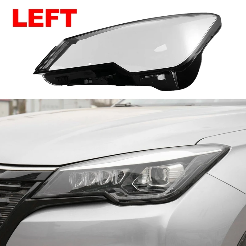 

Car Headlight Cover Lens Glass Shell Front Headlight Transparent Lampshade For Changan CS85 Coupe 2019 2020 2021 Left