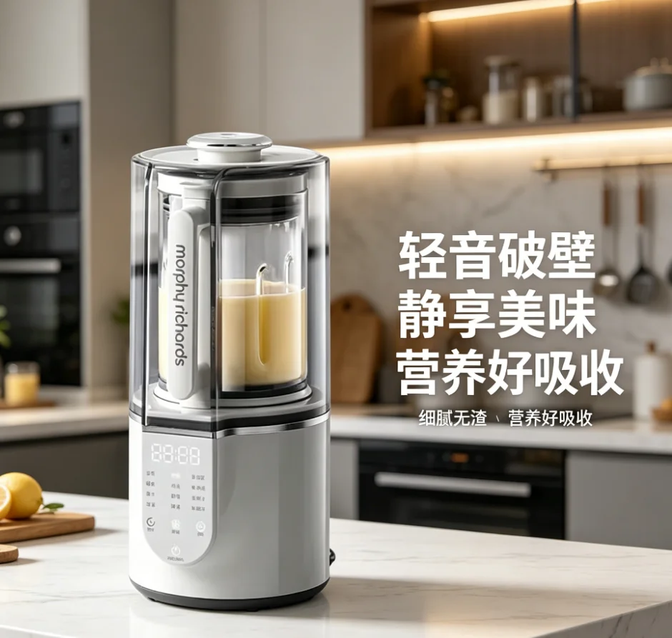 Бесшумный многофункциональный блендер Morphy Richards 220В: аппарат для приготовления соевого молока соковыжималка миксер детского питания бытовой прибор LYH