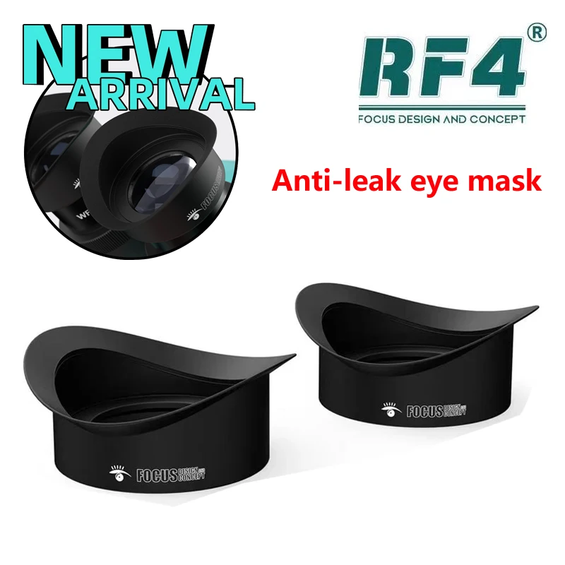 Stereo Microscópio Ocular Capa Borracha Óculos Copos Binocular Eye Guards Rf4