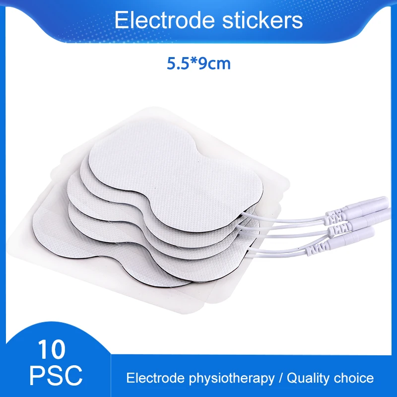 

10 pcs Electrode Pads /Patch Conductive Gel Muscle Stimulator Tens EMS Sticker For ElectricPulse Acupuncture Therapy Massager