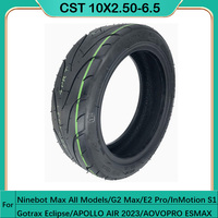 10x2.50-6.5Tubeless Tire for Ninebot Max G2 Max Gotrax Eclipse AOVOPRO ESMAX KickScooter 60/70-6.5 Wheel Tyre