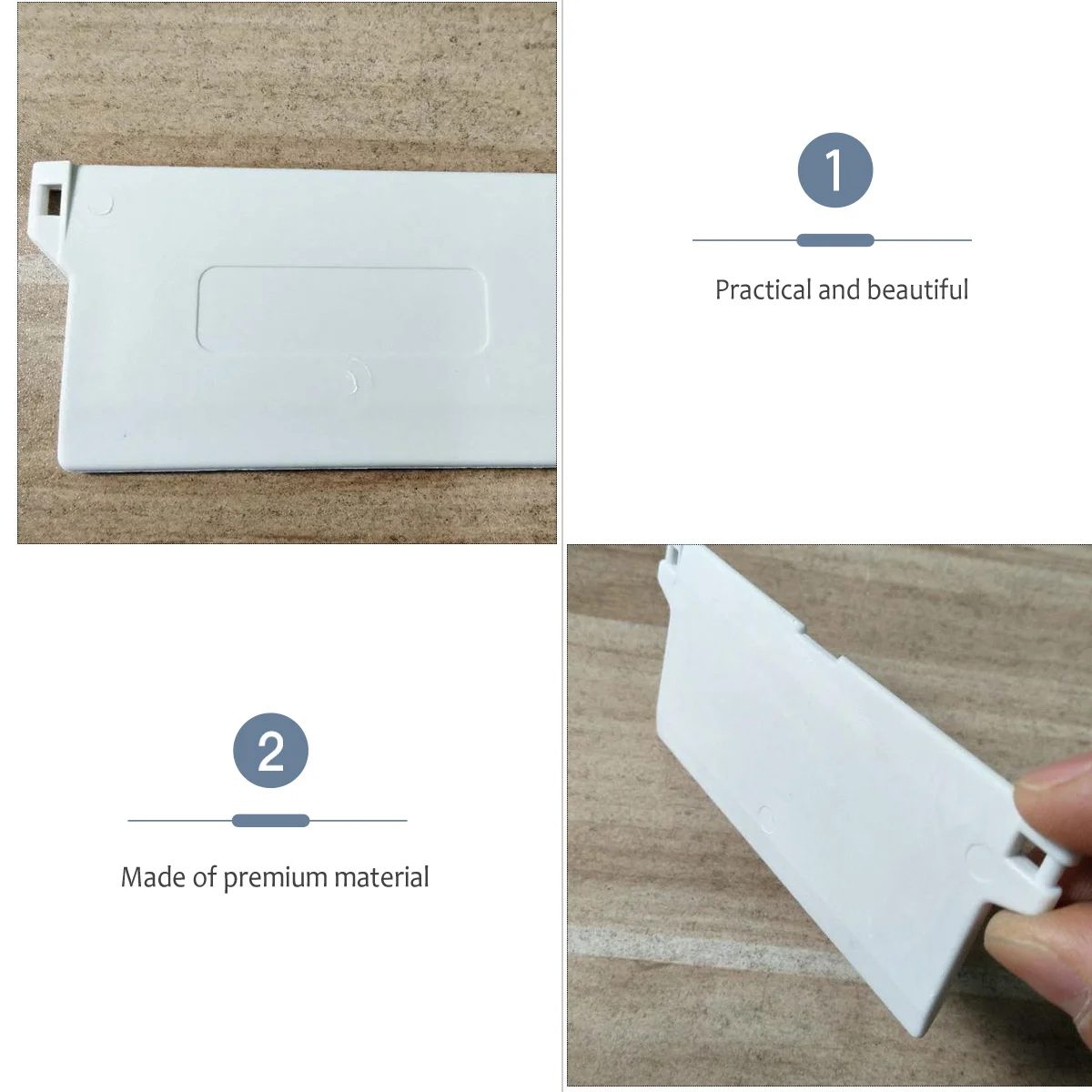 

10Pcs Vertical Blind Bottom Weights Premium Replacement Parts Easy Install Vertical Curtain Accessories Efficient Use