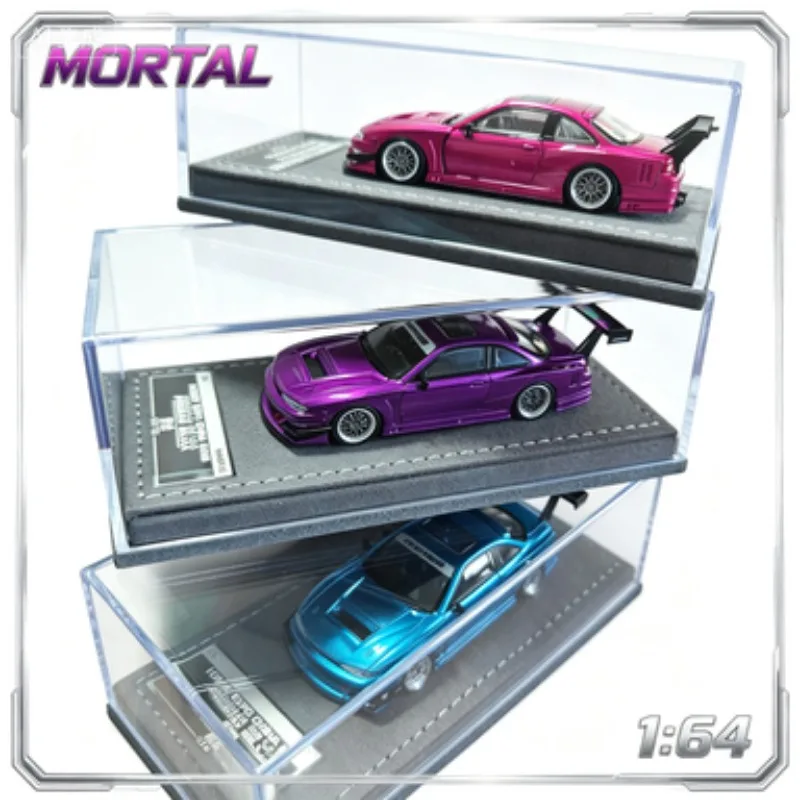 

MORTAL 1: 64 S14 limited edition model, cast alloy vehicle figure, high-end static collection piece for adults, gift for men.
