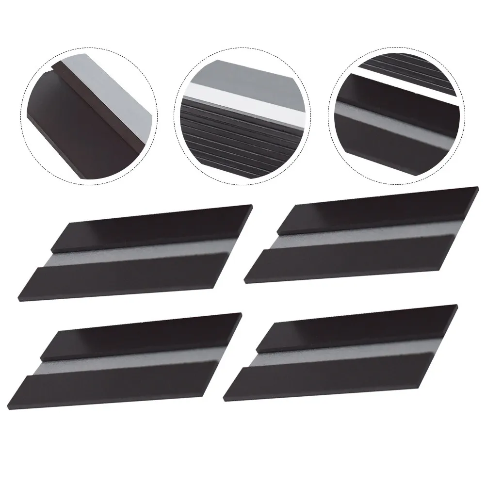 

5Pcs Removable Magnetic Clips High-Performance Magnet Flexible Plastic Self-Adhesive Backing for Office School Home Blackboard