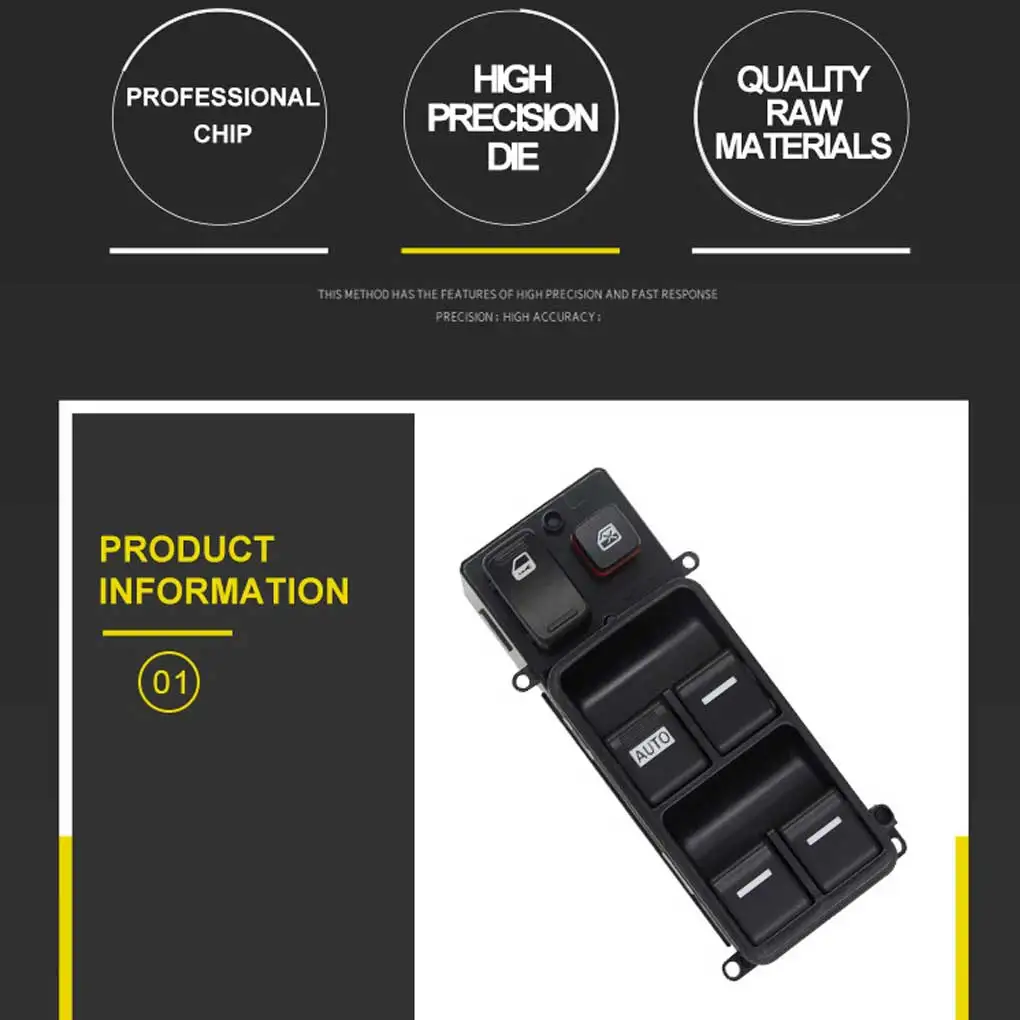 

Переключатель привода окна Боковые переключатели Автомобильные зеркала Регулируемая кнопка Ремонт