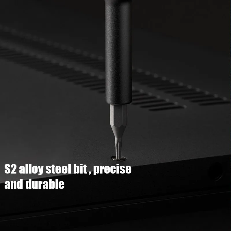 Xiaomi Mijia Electrical Precision Screwdriver Kit Type-C 2 Gear Torque 400 + Screw S2 Steel Precision Bit Household Repair Tools