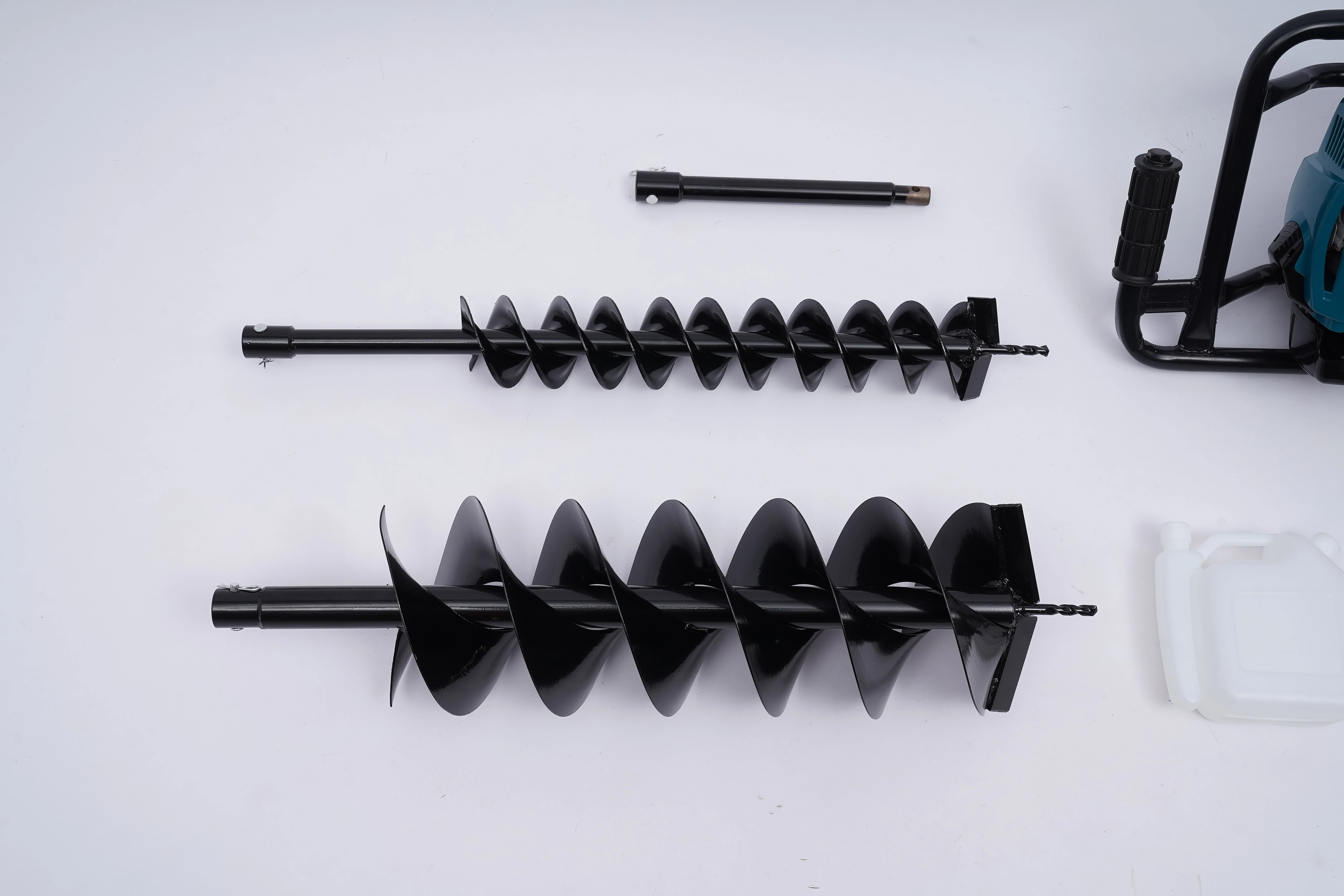 18cm Breiter Handlochbohrer - 85cm Spiraldrill Für Garten, Zaunpfosten & Pflanzen (A3-Stahl) – Detail 21