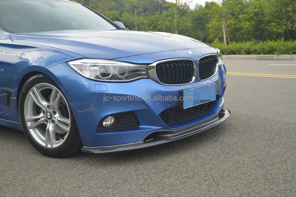 Carbon Fiber Front Spoiler Lip For 34 3Series 2014