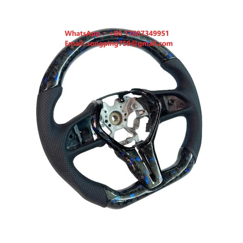 Custom Steering Wheel Carbon Forged Carbon Fiber Game Steering Wheel Pc Car Games Steering Wheel Pc for Infiniti Q60