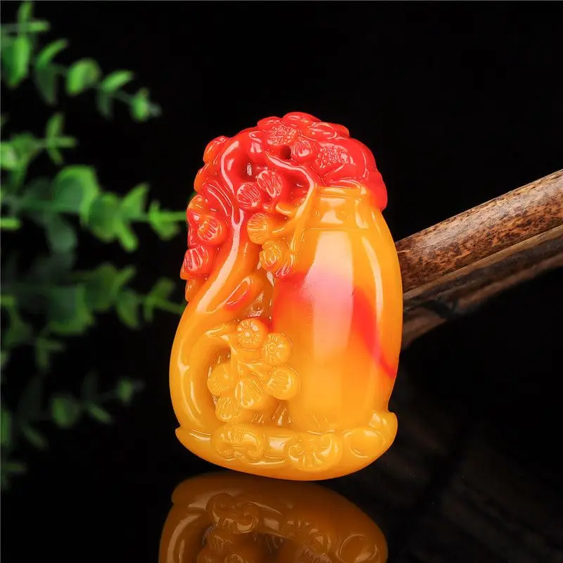 

Кулон с цветами курицы и сливы, красочные цветы и богатые кулоны, золотые медали для мужчин и женщин.