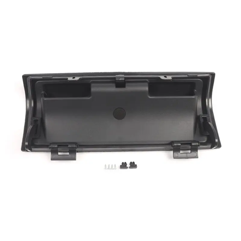 Reliable-For VW Caddy Glove Box Lock Lid Flap Glovebox Replacement Cover 2K1 03-10 Black 2K1857122