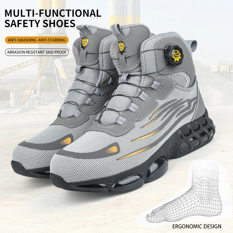 Safety Shoes, Protective Shoes, Work Shoes, and Labor Protection Shoes That Are Anti-Smashing, Anti-Piercing, Impact-Resistant,