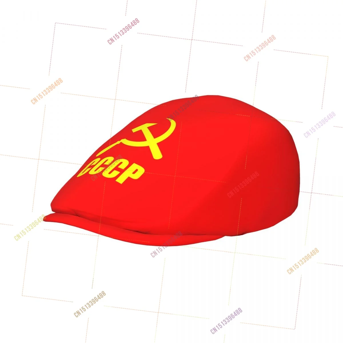 CCCP Ussr Flag Men Women Flat Ivy Gatsby Newsboy Driving Hat Cap Short Brim Ideal for Driving Daily Casual