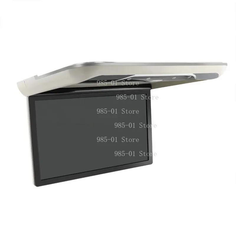 19 Inch 4K Android Car Ceiling Monitor Roof Mount Multimedia Video Player Support WIFI HDMI USB TF FM