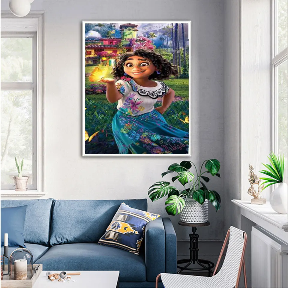 Disney Diamond Painting New Arrivals Encanto Pictures Diamonds 5d Fast Delivery Cross Stitch Embroidery Kit Mosaic Home Decor