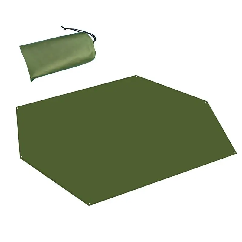 

Camping Tarp Stain-Proof Portable Tarp Tent Waterproof Camping Outdoor Mat Multi-Functional Floor Mat For Picnics Backpacking