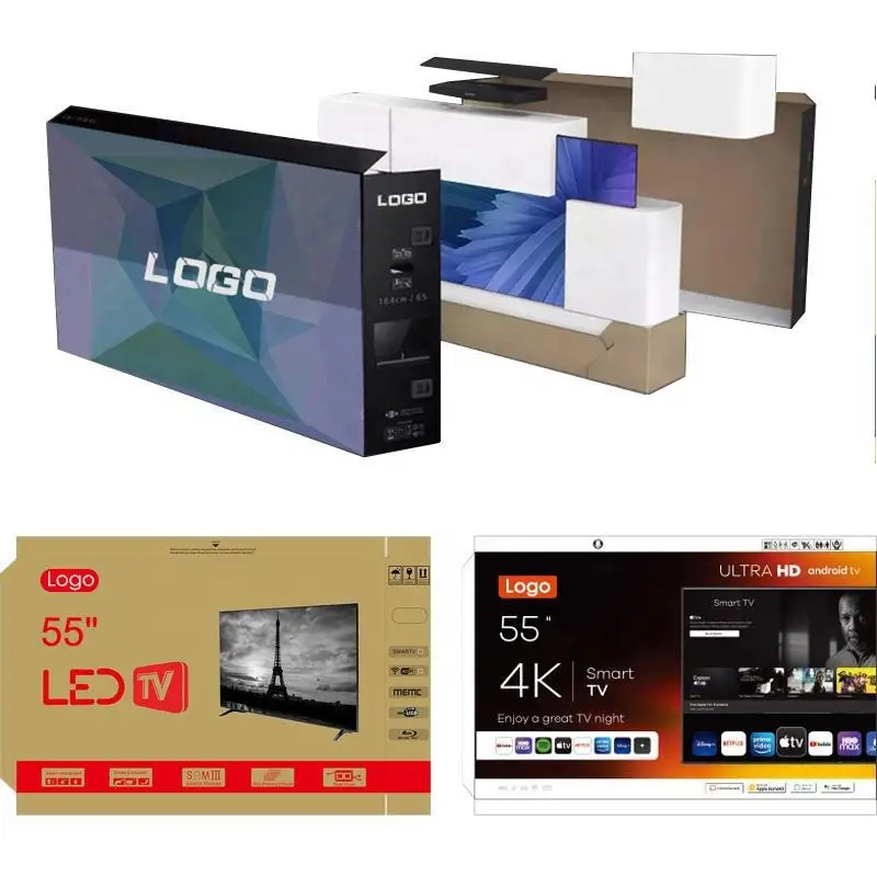 100 110 120 بوصة الصين الذكية أندرويد LCD LED TV 4K UHD مصنع رخيصة شاشة مسطحة التلفزيون HD LCD LED أفضل التلفزيون الذكي #3