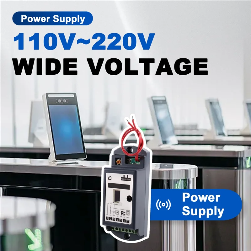 [NEW A09R!】 For Access Control Power Supply 110V-220V Wide Input Voltage 12V 3A Output Small Volume Form Factor For Security Sys