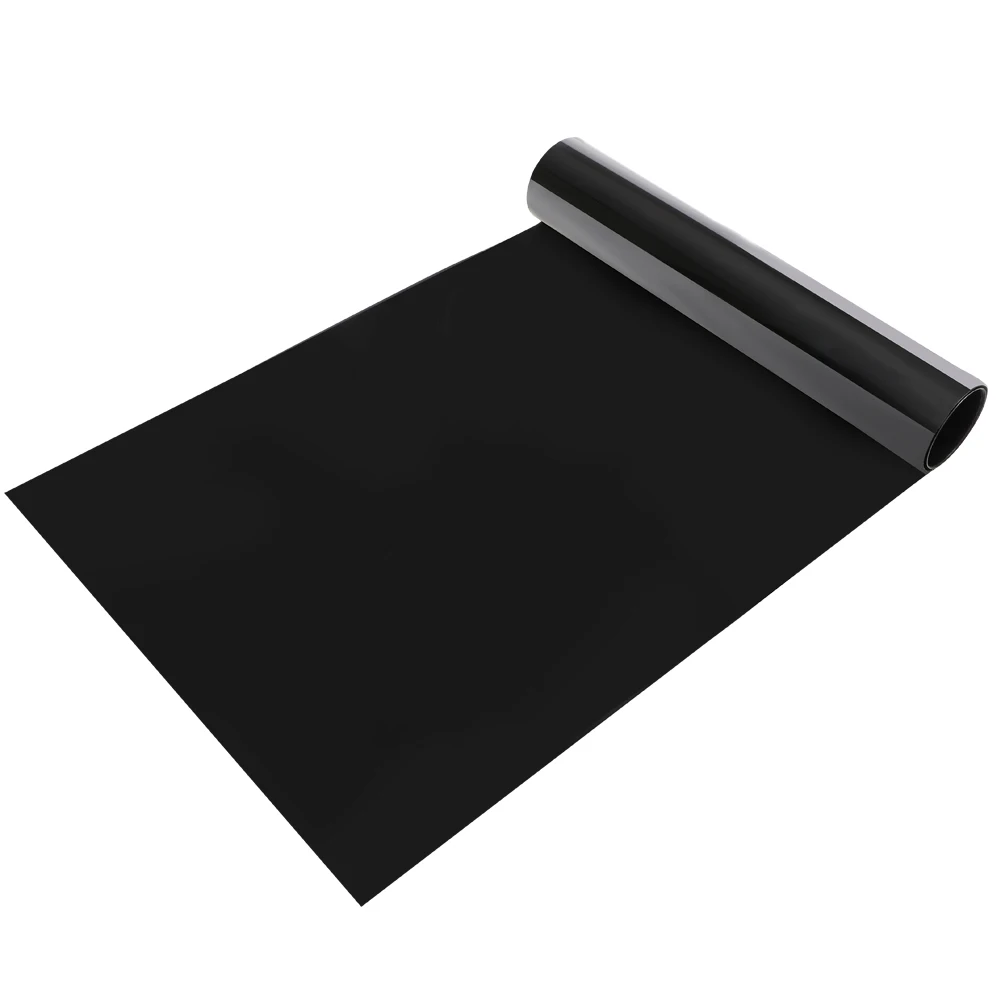 Solar Film for Car Windscreen 20cm X150cm Tinted In Black Clear Solar Film Anti-UV Sun Shade Car Accessories Solar Protection