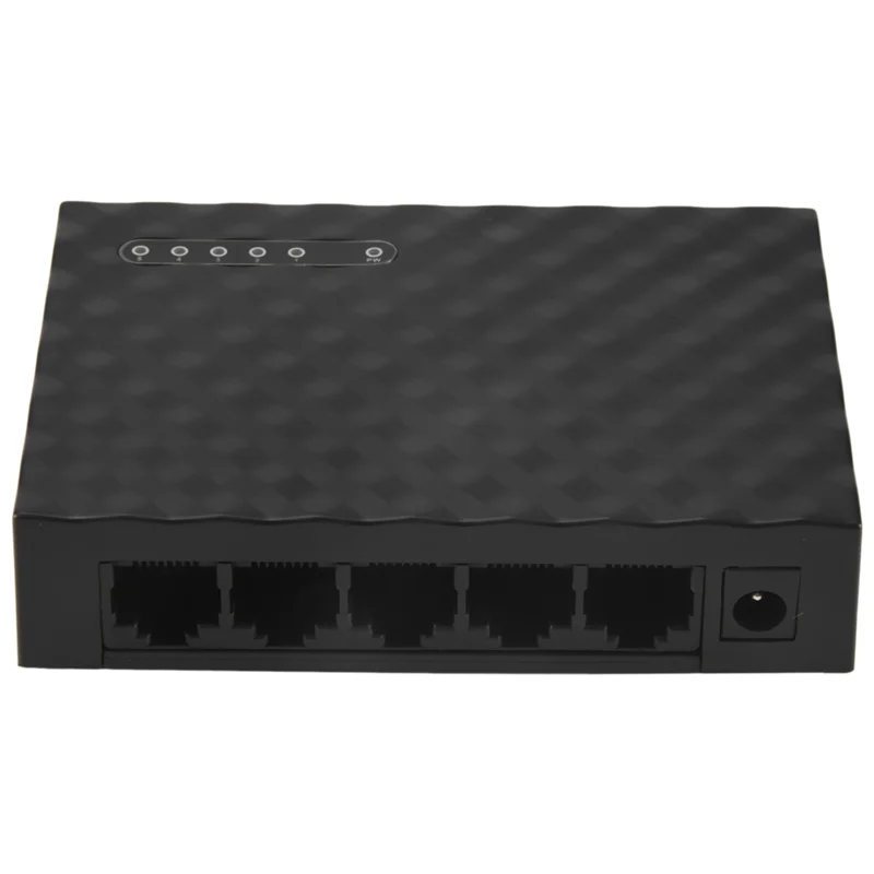

Ingenious-5-Port Network Switch 4-Wire RJ45 Gigabit Ethernet 1000Mbps Splitter Travel Lan Switch Hub For PC Desktop EU Plug