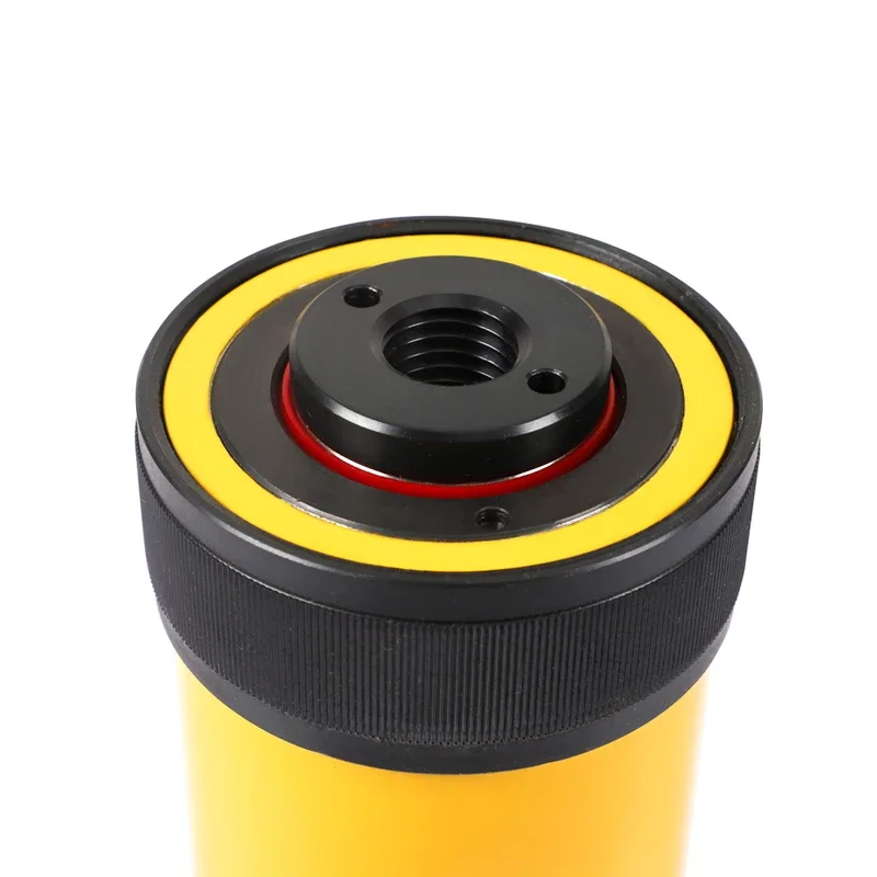 Single acting jack hollow hydraulic piston cylinder