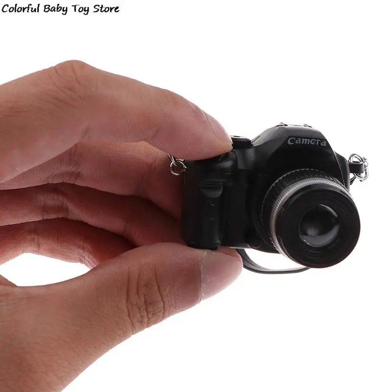 1Pc Dollhouse Miniature Digital SLR Camera Dolls House Decoration Accessory For Dollhouse Decals New