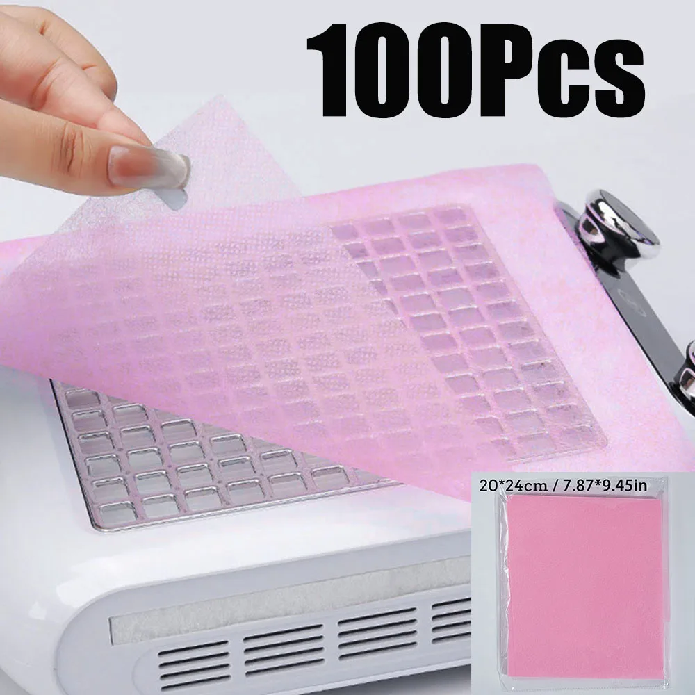100/500/600/1000 Stück professionelle fusselfreie Wattepads, 100 % Gel-Reinigungs-Maniküre-Pads, fusselfreie Tücher, Reiniger, Nagelreinigungswerkzeuge
