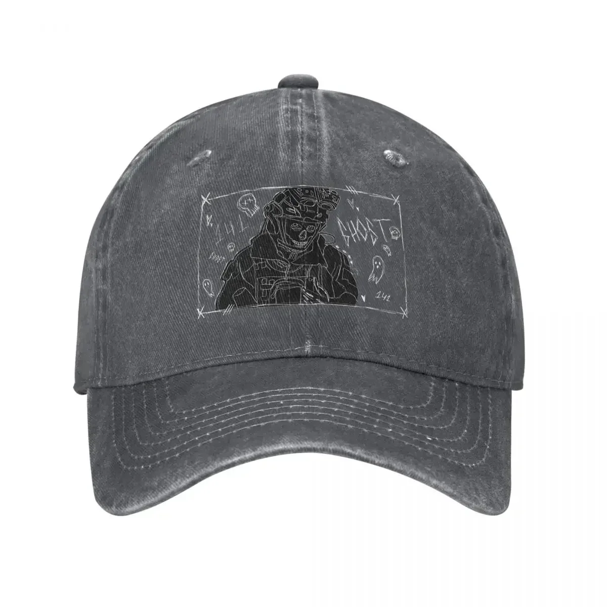 New Simon Riley Baseball Caps Peaked Cap Ghost MW2 COD Calls Of The Duty Sun Shade Hats for Men