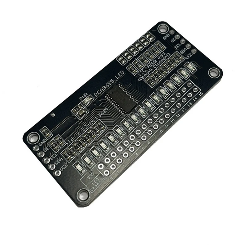  16 Output Driver Module For LED Strips And Motor Motors Condensed