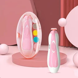 Electric nail sharpener for young babies, available in pink and blue, safer and more reassuring, pet nail sharpener