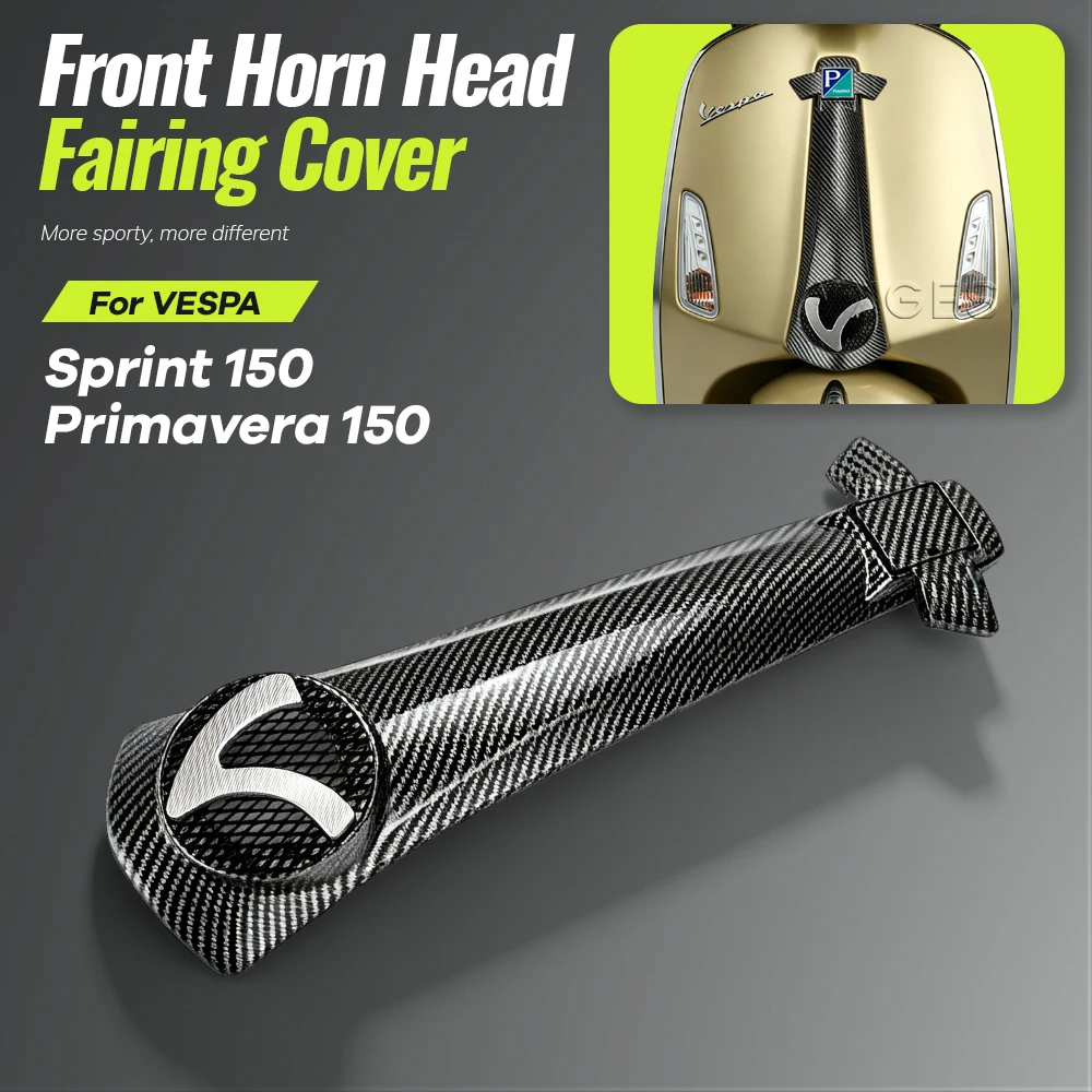 

Motorcycle Accessories For Vespa Sprint 150 Primavera 150 Front Horn Head Fairing Cover