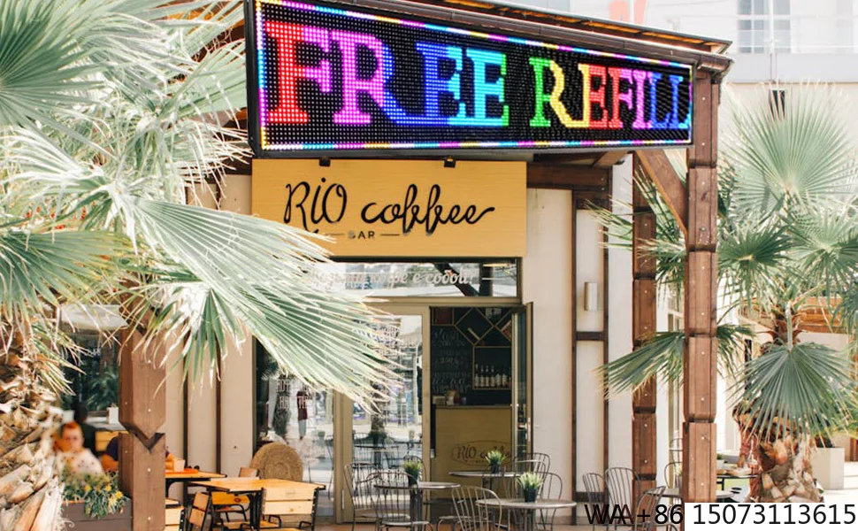 Full-Color LED-reclamebord - P3/P6/P10 Outdoor Digital Signage Factory Direct