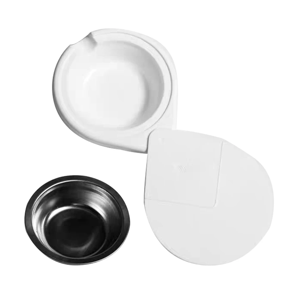 

Rotating Ashtray Stainless Steel Covered Windproof Portable Lid Indoor Hidden Under Desk Adhesive Mount Detachable Easy Clean