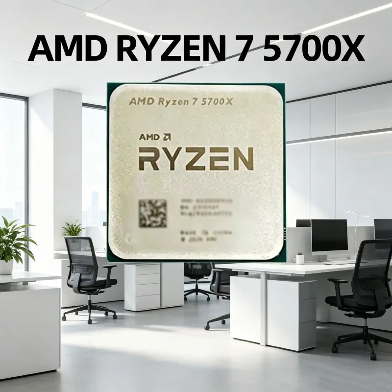 

Economical Unconfined AMD Desktop Gaming CPU Ryzen 7 5700X R7 5700X 8 Core 16 Thread 4.6GHz AM4 Socket Without Package