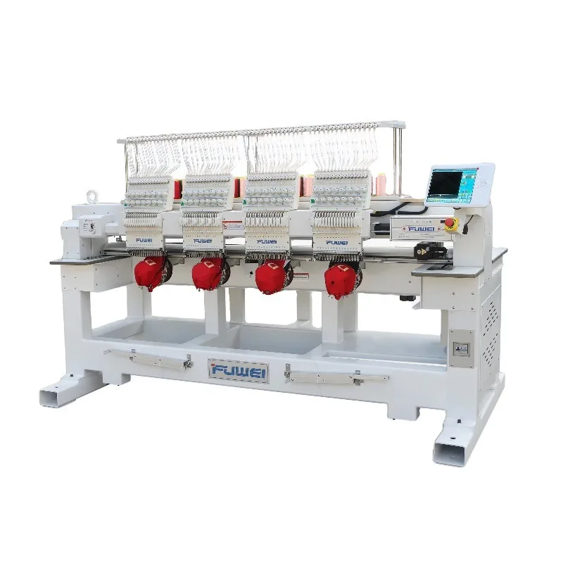 【Best-selling】Fuwei Computerized 4 Heads Embroidery Machine For Hat Tajima Embroidery Machine Price