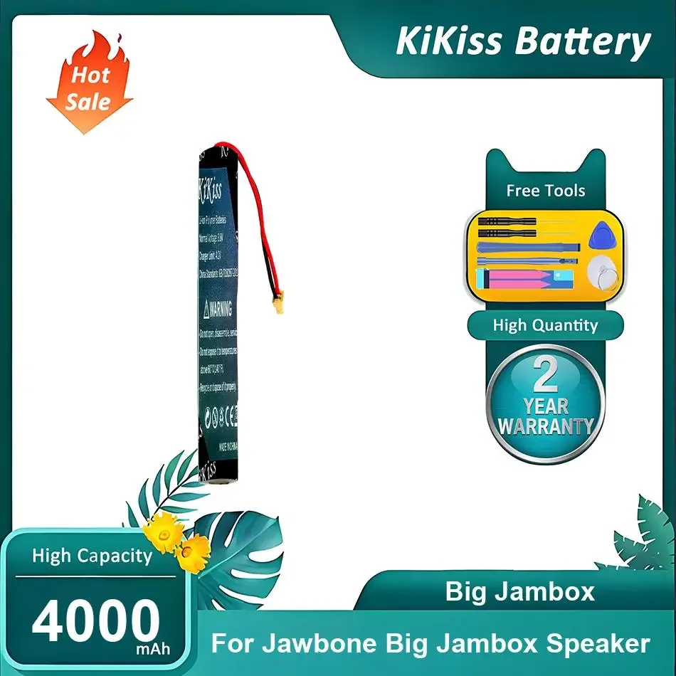 

Сменный аккумулятор для колонки Jawbone Big Jambox, Big Jambox, 4000 мАч