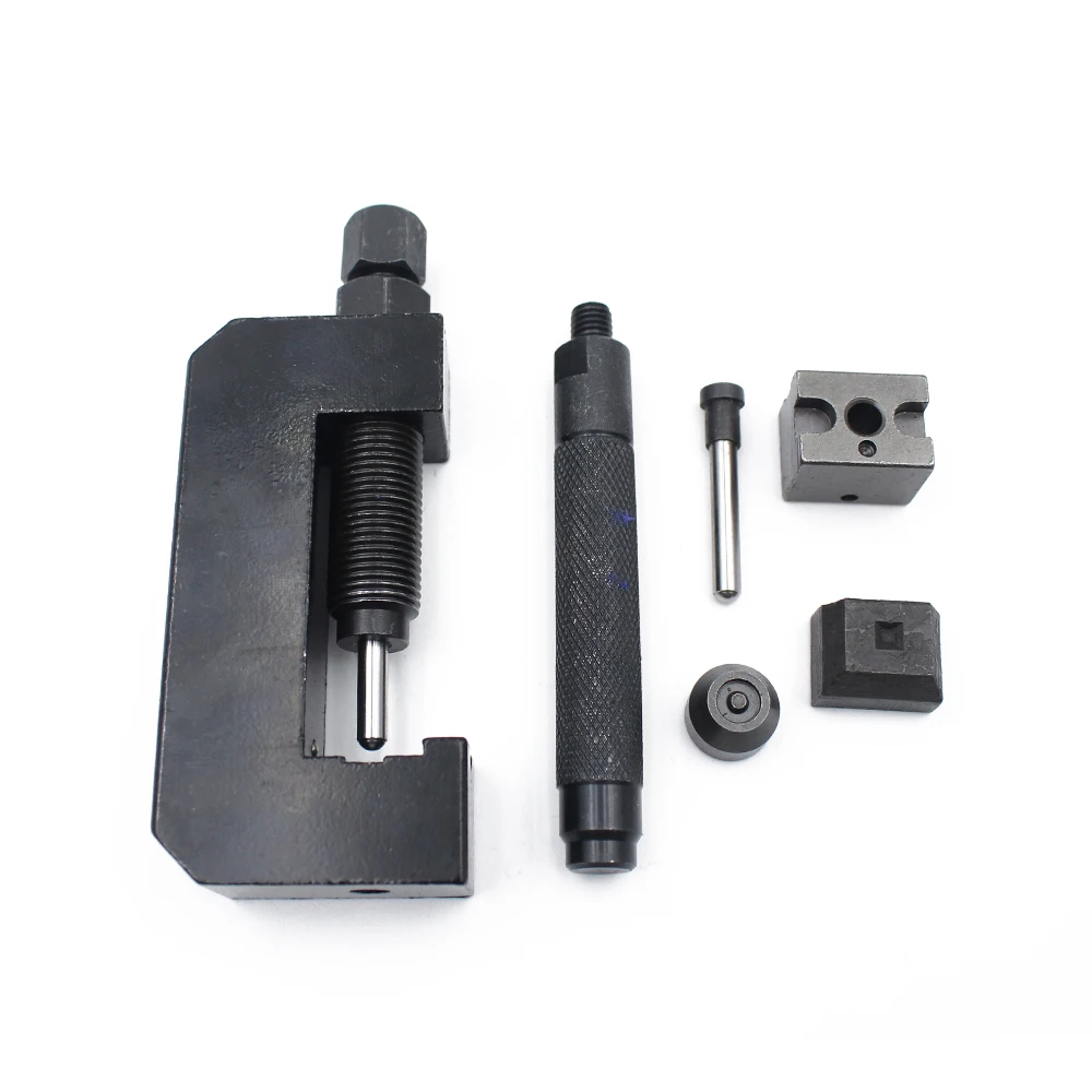 Universal Motorcycle Chain Breaker Rivet Tool Set Fit 520 525 530 X/O-Ring Chain Splitter Repair Replacement Tools