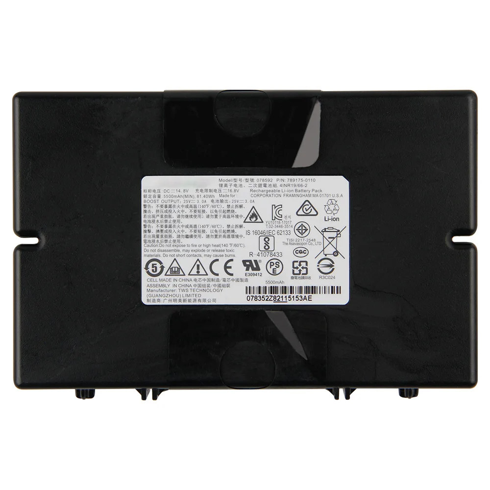 Replacement Battery 078592 789175 For BOSE S1 Pro Battery 5500mAh