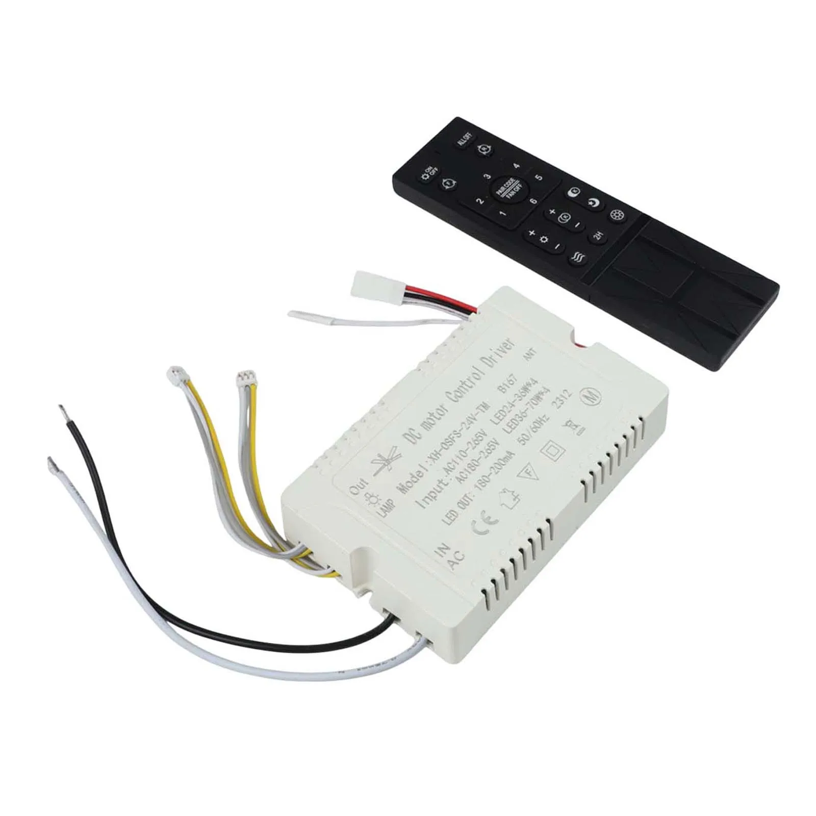 As Shown In The Picture Ceiling Fan Remote Adjustable Speed Ceiling Fan Remote Battery Monitoring Factory Reset Capability