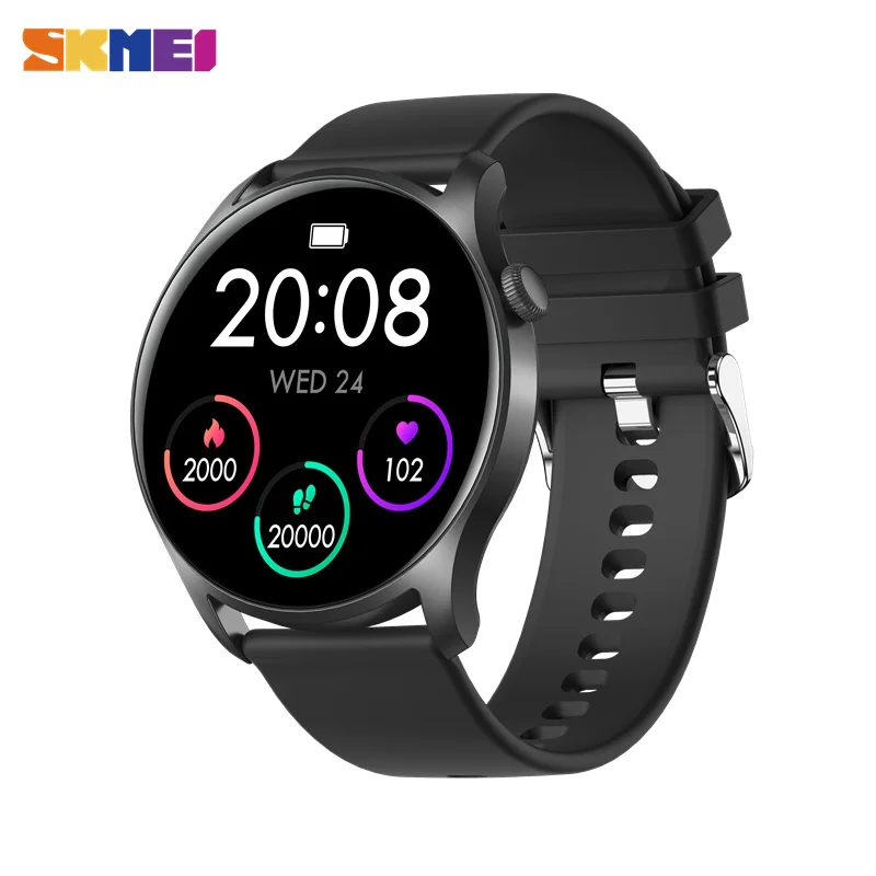 SKMEI Sport Full Touch Screen Smart Watch per uomo Fitness tracker Smartwatch IP67 orologio Bluetooth impermeabile per Android ios