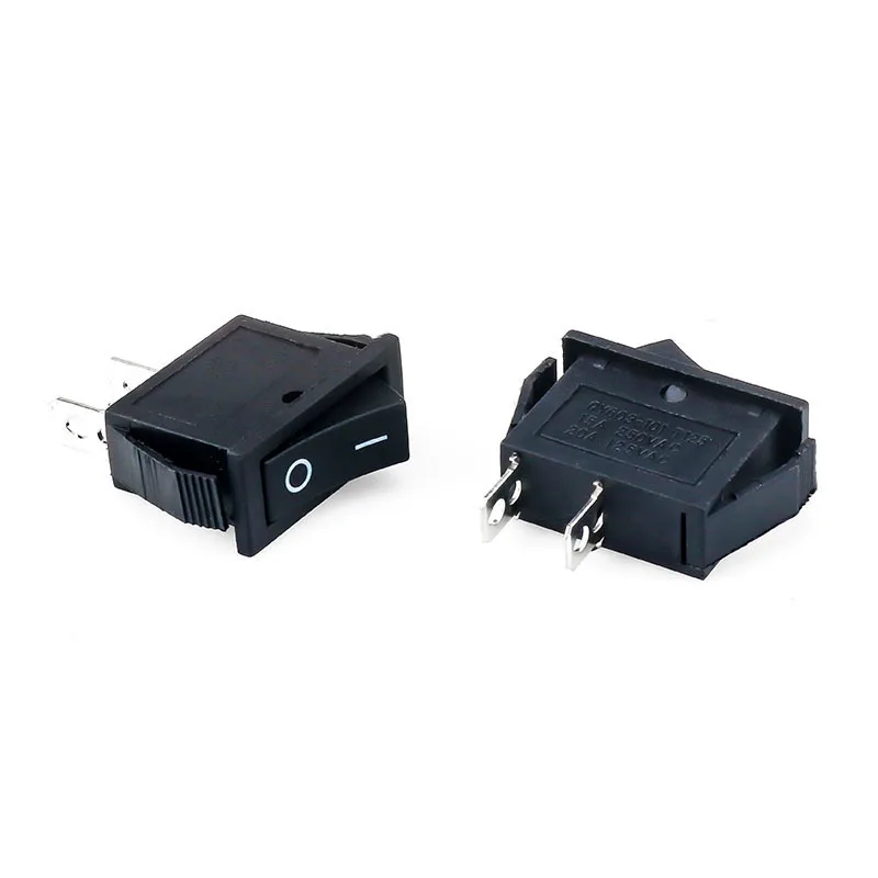 AC220/125V 16/10A Waterproof IP20 KCD3 Ship/Boat-type Switch 2-Speed 2-Pins Warping Power