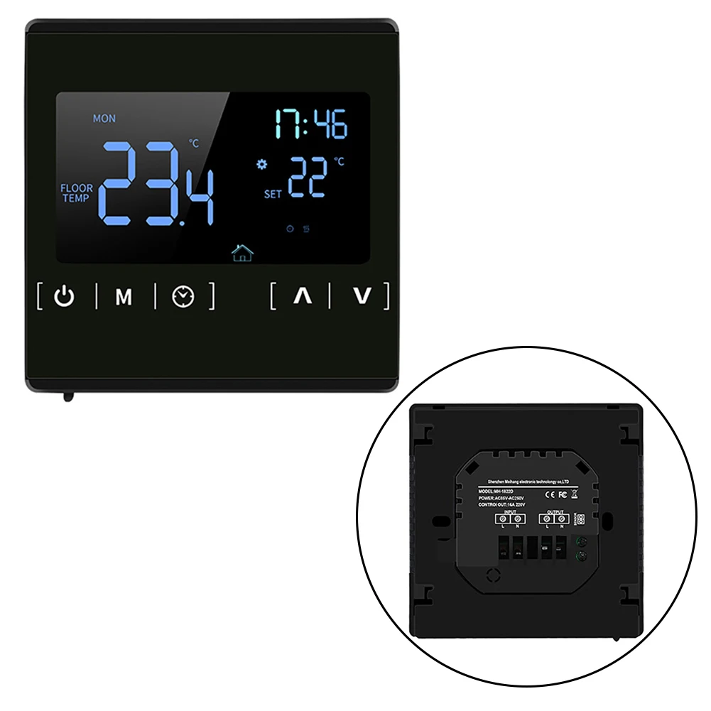 Innovative Touch Screen Programmable Thermostat Providing Reliable Performance Across Different Voltage Levels