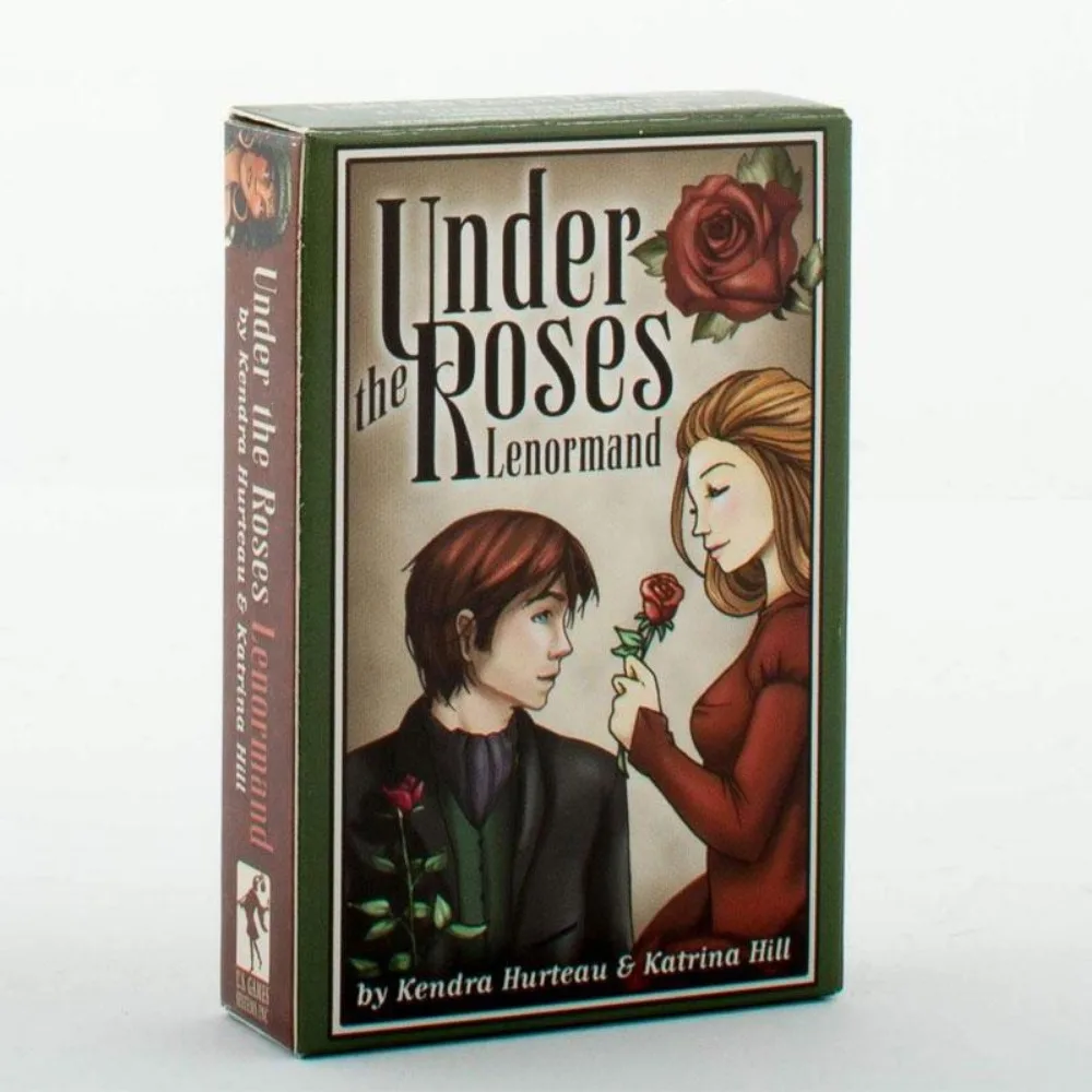 

Under The Roses Lenormand 39 Card Deck The Clock Tower LOVE Oracle Tarot