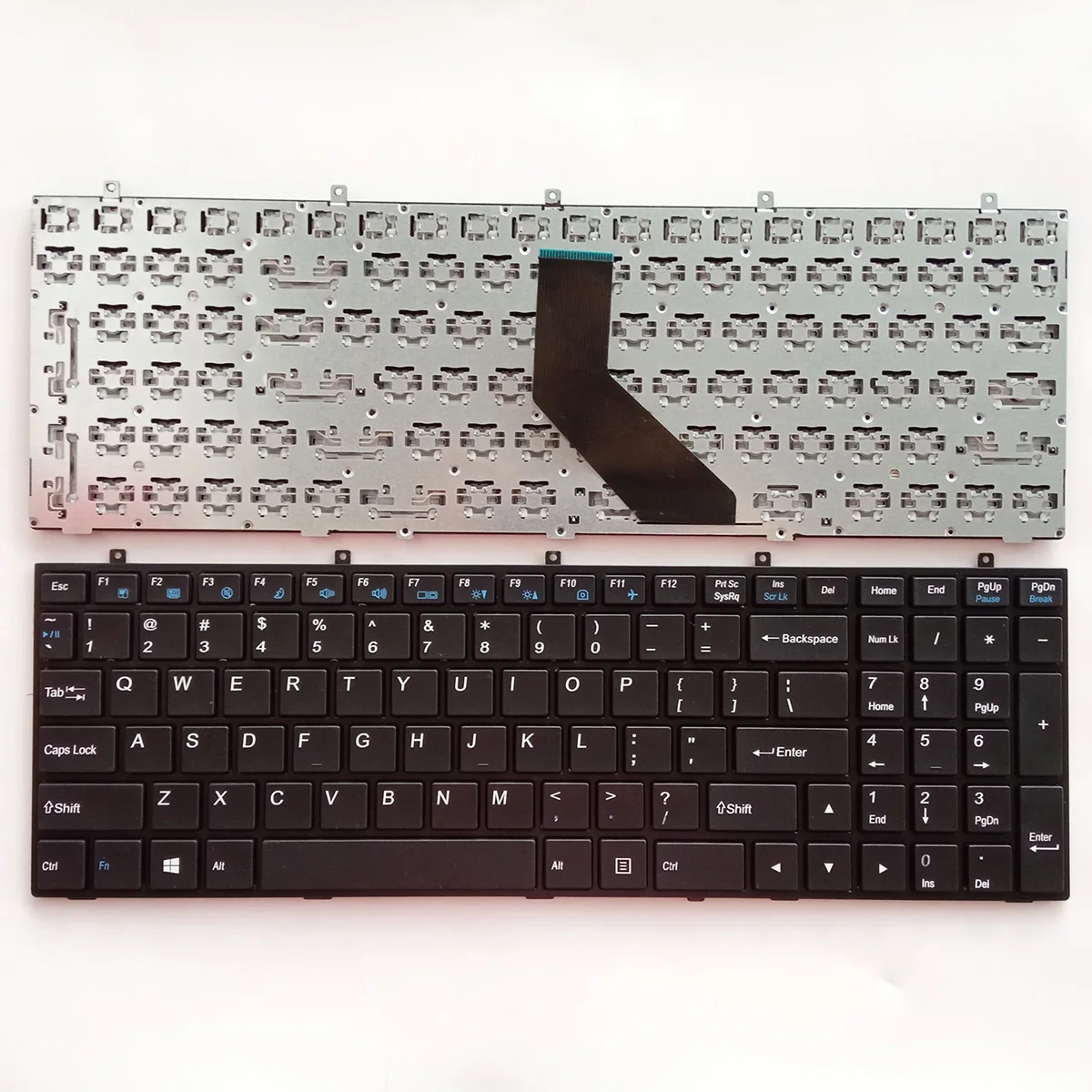 Imagem -02 - Nos Teclado para Clevo 35xet 37xet K590 K590s W350et W350etq W350skq W350ss W350st W355ss W35xst W370et W370sk W370ss W370st