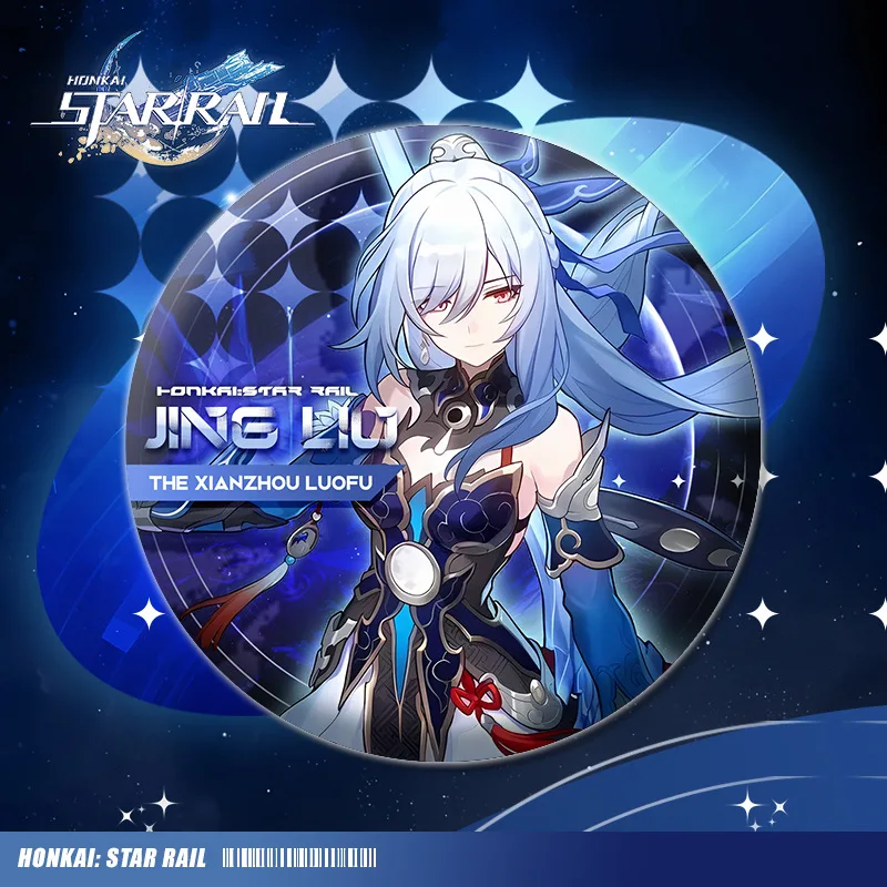 Honkai: Star Rail Anime Pins Impact guinifen Jingliu Kafka Topaz Cosplay badge spilla zaini decorazione accessori regali